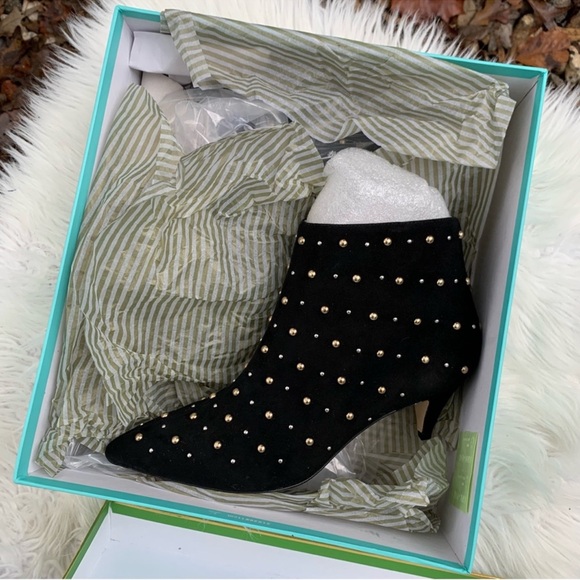 kate spade Shoes - Kate Spade Studded Starr Booties Size 10